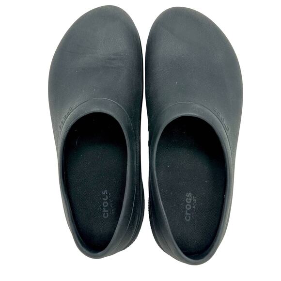 Crocs On-The-Clock Work Slip On -BLACK - Picture 2 of 6